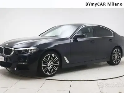 Usata BMW 520 M Sport 190 CV (139 kW) 2020 Nero Berlina