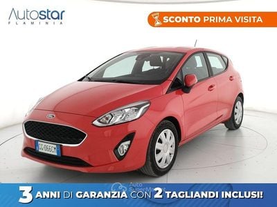 Begagnad Ford Fiesta S 125 HK (91 kW) 2021 Röd Halvkombi