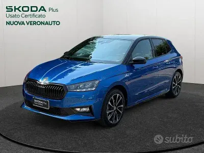 Usata Skoda Fabia Monte Carlo 110 CV (80 kW) 2023 Bluazzurro Utilitaria