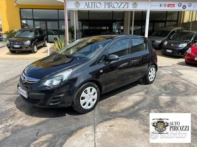 Usata Opel Corsa 75 CV (55 kW) 2014 Nero Utilitaria