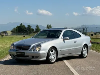 Usata Mercedes CLK430 Elegance 279 CV (205 kW) 1999 Grigio Coupé
