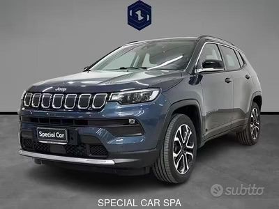 Usata Jeep Compass Limited 130 CV (95 kW) 2021 Blu SUV