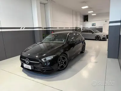 Usata Mercedes A180 Premium 116 CV (85 kW) 2021 Nero Berlina