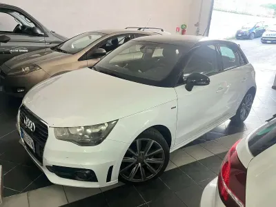 Usata Audi A1 Sportback Ambition 90 CV (66 kW) 2015 Bianco Utilitaria