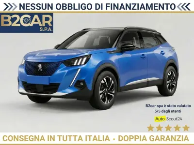 Usata Peugeot e-2008 Allure 100 kW (136 CV) 2022 Blu/azzurro SUV