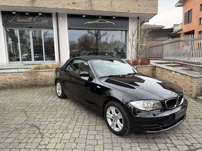 Usata BMW 120 Cabriolet 177 CV (130 kW) 2009 Nero Cabrio