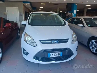 Usata Ford C-MAX S 101 CV (74 kW) 2014 Bianco Monovolume
