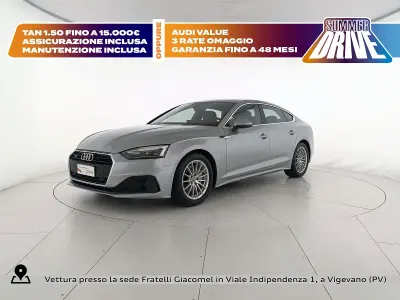 Usata Audi A5 Sportback Business 204 CV (150 kW) 2020 Grigio Utilitaria