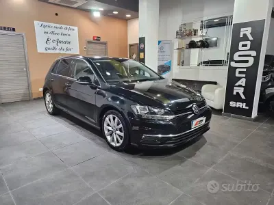 Usata VW Golf VII Highline 116 CV (85 kW) 2017 Nero Berlina