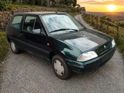 Usata Citroën AX 49 CV (36 kW) 1997 Verde Utilitaria