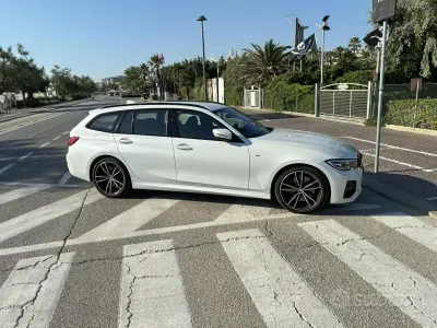 Usata BMW 330 M Sport 265 CV (194 kW) 2019 Bianco Station wagon