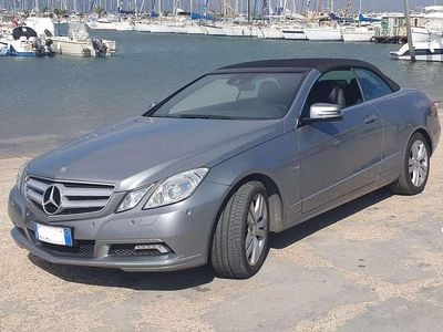 Usata Mercedes E350 Avantgarde 231 CV (169 kW) 2011 Argento Cabrio