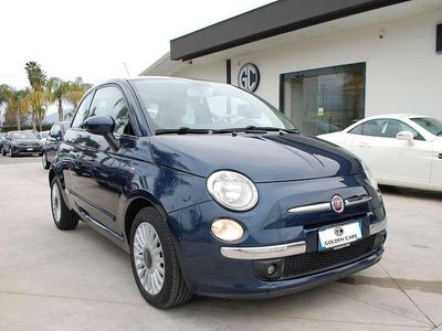 Usata Fiat 500 Lounge 69 CV (50 kW) 2009 Blu/azzurro Cabrio