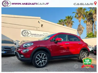 Usata Fiat 500X 140 CV (102 kW) 2015 Rosso SUV