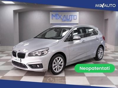 Usata BMW 223 Active Tourer Advantage 116 CV (85 kW) 2017 Argento Monovolume
