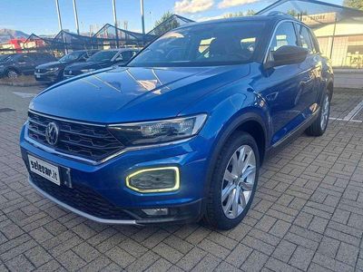 Usata VW T-Roc Advance 150 CV (110 kW) 2019 Blu/azzurro SUV