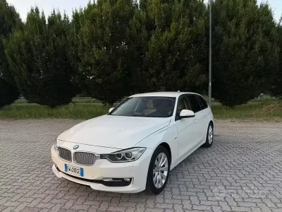 Usata BMW 316 Sport Line 116 CV (85 kW) 2014 Bianco Station wagon