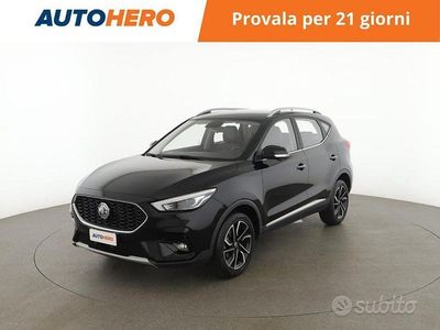 Usata MG ZS 106 CV (77 kW) 2023 Nero Berlina