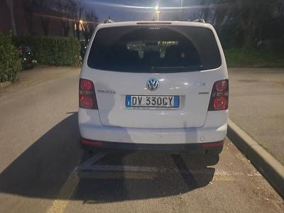 Usata VW Touran 109 CV (80 kW) 2009 Bianco Monovolume