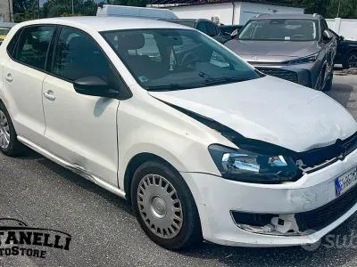 Usata VW Polo Trendline 60 CV (44 kW) 2011 Bianco Utilitaria