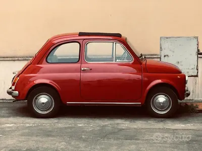 Usata Fiat 500 1960 Rosso Utilitaria