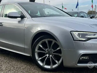 Usata Audi A5 Sportback Advanced 177 CV (130 kW) 2014 Argento Utilitaria