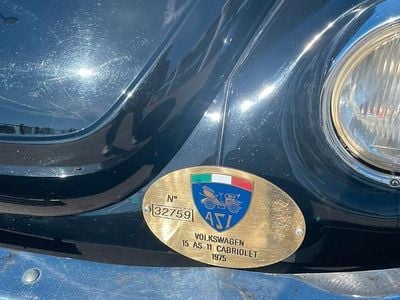 Usata VW Käfer 1970 Nero Cabrio