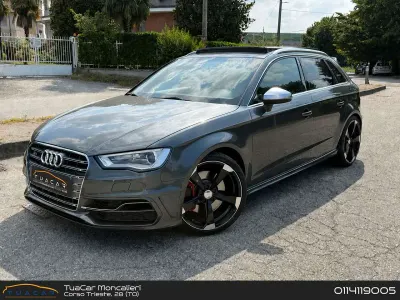 Usata Audi S3 S-Line 300 CV (220 kW) 2015 Grigio Berlina