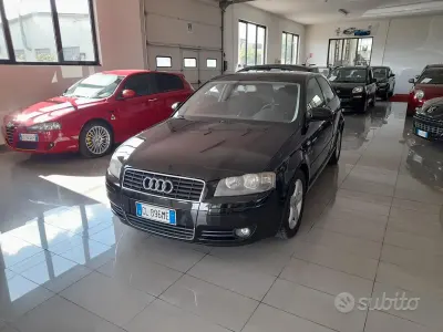 Usata Audi A3 Ambition 101 CV (74 kW) 2003 Nero Utilitaria