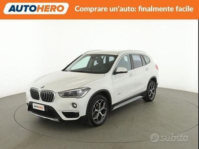 Usata BMW X1 xLine 150 CV (110 kW) 2017 Bianco SUV