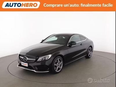 Usata Mercedes E250 Premium 2017 Nero Coupé