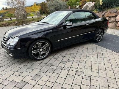Usata Mercedes CLK320 Avantgarde 224 CV (164 kW) 2009 Nero Cabrio