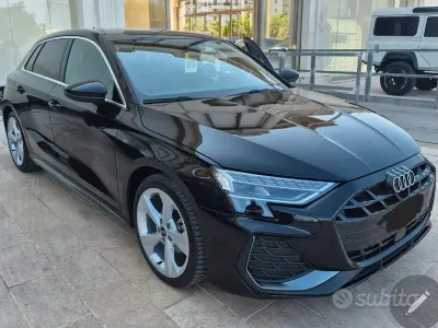 Usata Audi A3 S-Line 150 CV (110 kW) 2024 Nero Coupé