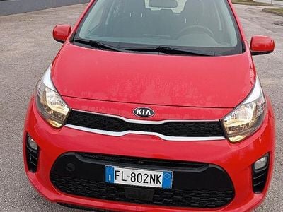 Usata Kia Picanto 67 CV (49 kW) 2017 Rosso Utilitaria