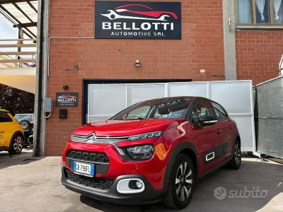 Usata Citroën C3 PureTech 83 CV (61 kW) 2020 Rosso Utilitaria