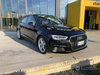 Usata Audi A3 Sport 110 CV (80 kW) 2016 Nero Berlina