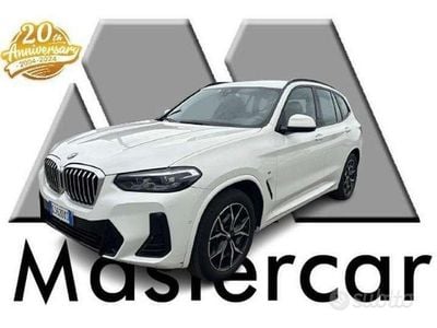 Usata BMW X3 M Sport 190 CV (139 kW) 2022 Bianco SUV