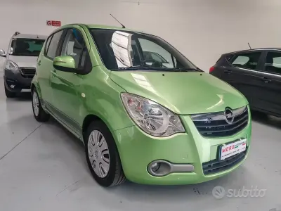 Usata Opel Agila Enjoy 86 CV (63 kW) 2008 Verde Utilitaria