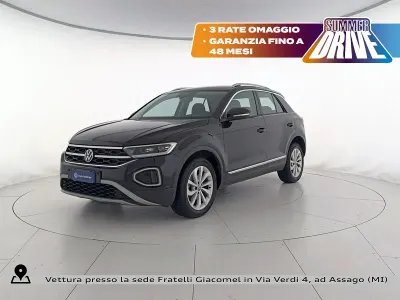Usata VW T-Roc Style 110 CV (80 kW) 2023 Deep black perlato SUV