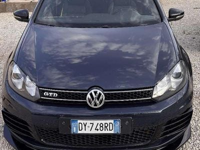 Usata VW Golf VI GTD 170 CV (125 kW) 2010 Blu/azzurro Utilitaria