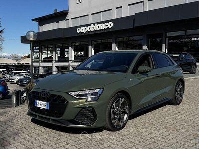 Usata Audi A3 S-Line 150 CV (110 kW) 2025 Verde Berlina