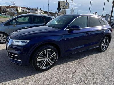 Usata Audi Q5 S-line plus 190 CV (139 kW) 2019 Blu/azzurro SUV