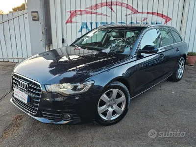 Usata Audi A6 Ambiente 177 CV (130 kW) 2012 Blu Station wagon