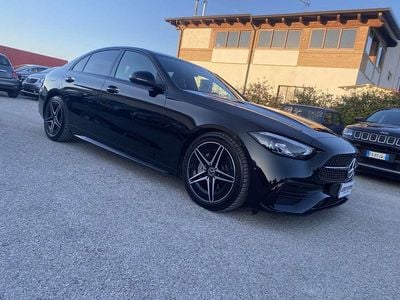 Usata Mercedes C300e Premium Plus 265 CV (194 kW) 2022 Nero Berlina