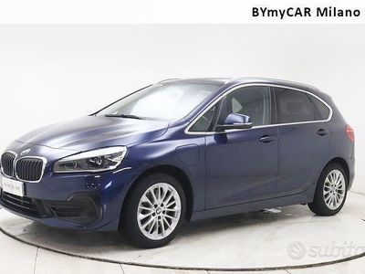 Usata BMW 225 Active Tourer iPerformance 224 CV (164 kW) 2021 Blu Monovolume