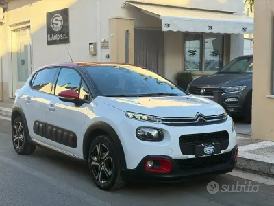 Usata Citroën C3 Shine 75 CV (55 kW) 2017 Bianco Berlina