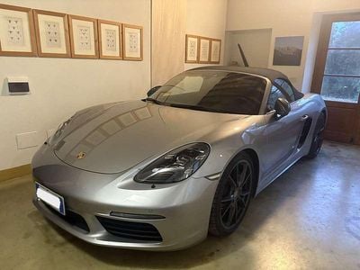 Usata Porsche 718 Boxster T 300 CV (220 kW) 2019 Argento Cabrio