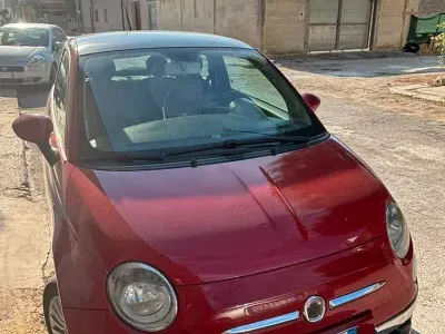 Usata Fiat 500 2009 Rosso Cabrio