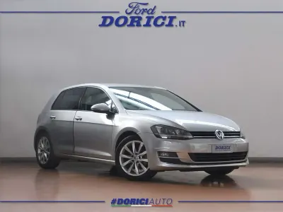 Usata VW Golf VII Highline 105 CV (77 kW) 2014 Argento Berlina