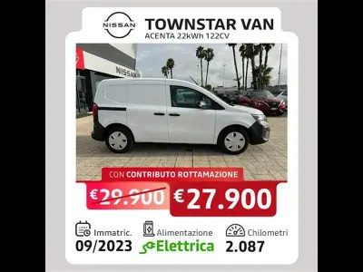 Begagnad Nissan Townstar Acenta 89 kW (122 HK) 2023 Vit Van
